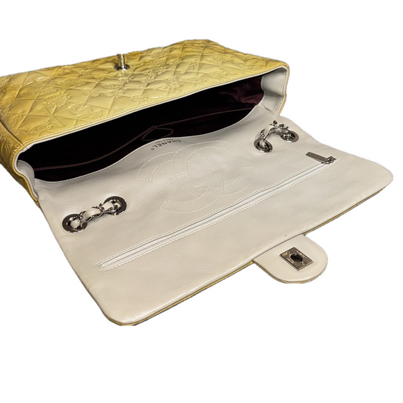 Chanel Patent Chain Yellow Flap Bag - Picture 9 of 10